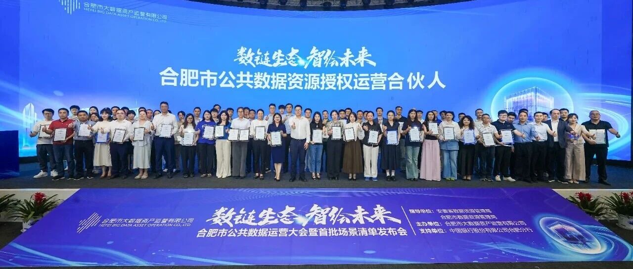 明樹數據獲批合肥市公共數據資源授權運營首批交通運輸行業合伙人